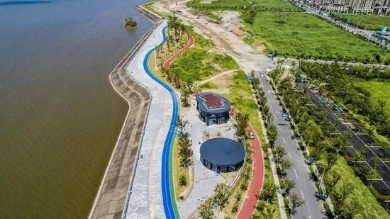 靖江公園塑膠跑步道 靖江公園塑膠跑步道