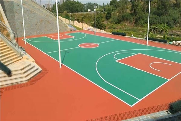 硅pu籃球場施工流程 硅pu籃球場施工流程